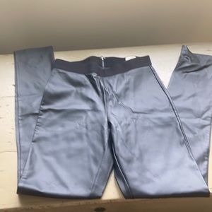 Vegan leather leggings